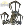 Подвесной уличный светильник Anna Sichem E22.120.S30.BYF1R Fumagalli  (4)