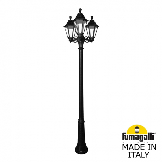 Наземный уличный светильник Ricu Bisso Rut E26.157.S30.AXF1R Fumagalli