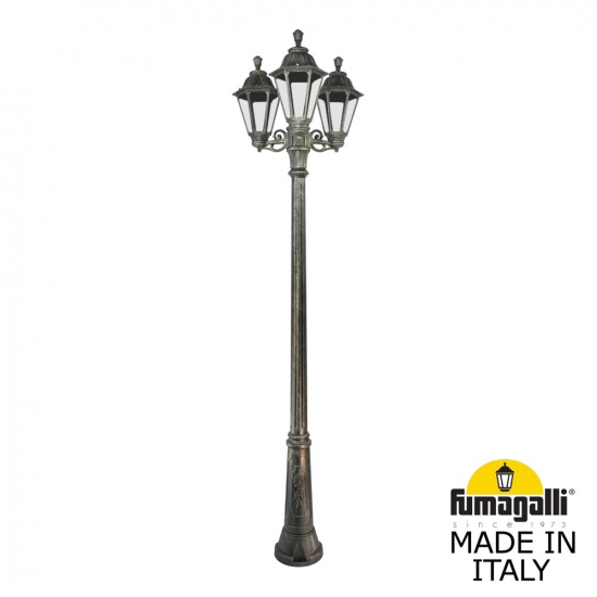 Наземный уличный светильник Ricu Bisso Rut E26.157.S30.BXF1R Fumagalli