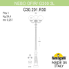 Парковый фонарь Nebo Ofir Globe 300  G30.202.R30.AZF1R Fumagalli (1)