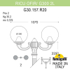 Уличный фонарь Ricu Ofir Globe 300  G30.157.R20.WXF1R Fumagalli (1)