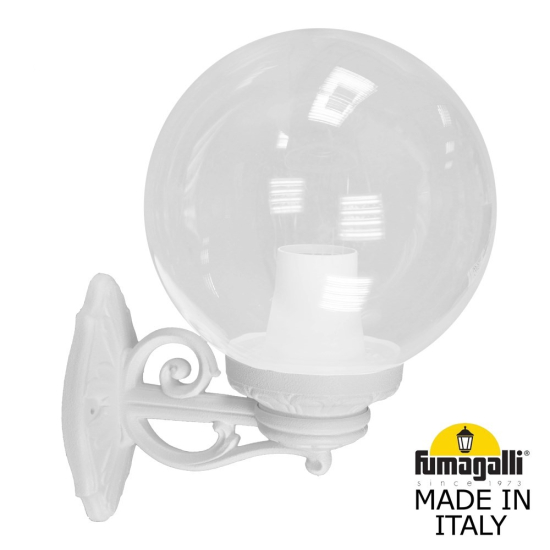Настенный уличный светильник Bisso Globe 250 G25.131.000.WXF1R Fumagalli