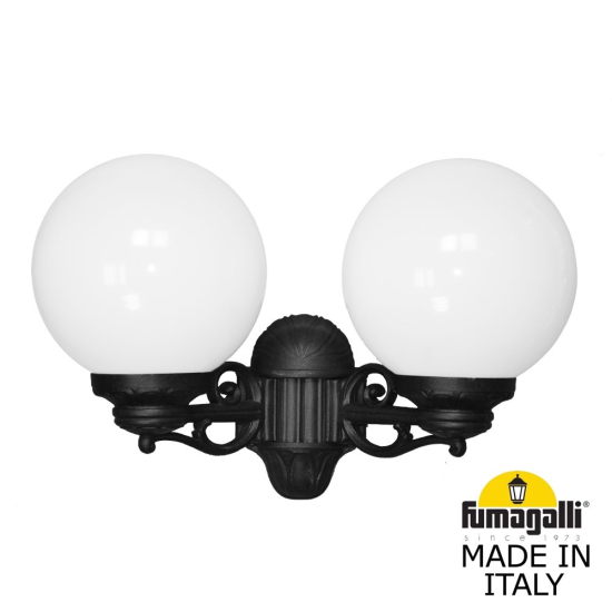 Настенный уличный светильник Porpora Globe 250 G25.141.000.AYF1R Fumagalli