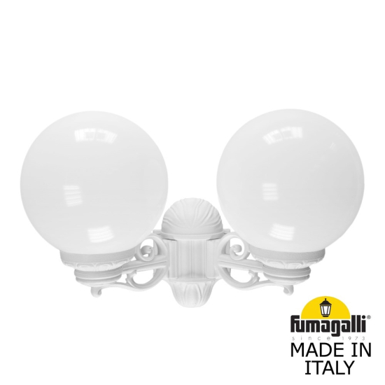 Настенный уличный светильник Porpora Globe 250 G25.141.000.WYF1R Fumagalli