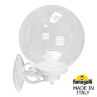 Настенный уличный светильник Bisso Globe 300 G30.131.000.WXF1R Fumagalli
