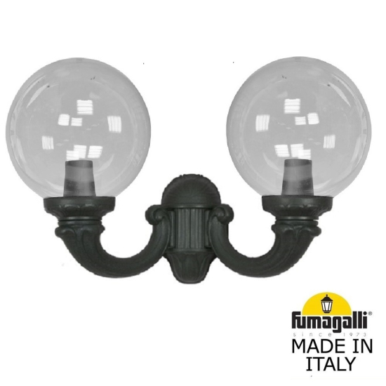 Настенный уличный светильник Mirra Globe 300 G30.142.000.AXF1R Fumagalli