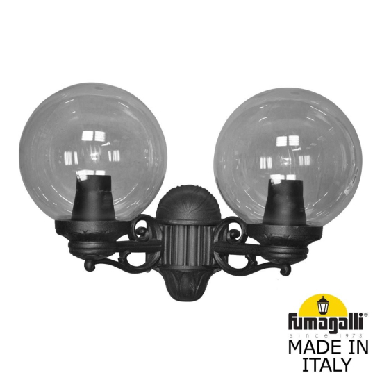 Настенный уличный светильник Porpora Globe 250 G25.141.000.AZF1R Fumagalli