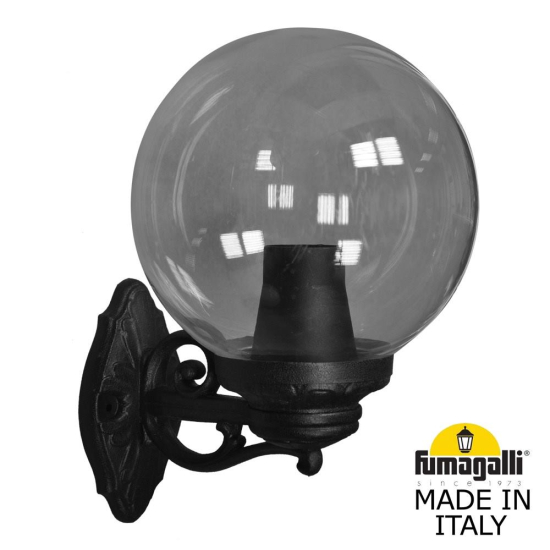 Настенный уличный светильник Bisso Globe 300 G30.131.000.AZF1R Fumagalli