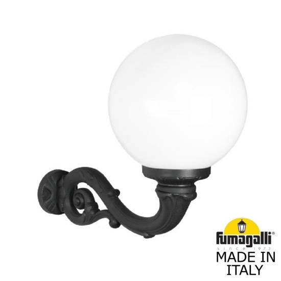 Настенный уличный светильник Adam Globe 300 G30.171.000.AYF1R Fumagalli