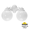 Настенный уличный светильник Porpora Globe 250 G25.141.000.WYF1RDN Fumagalli (1)