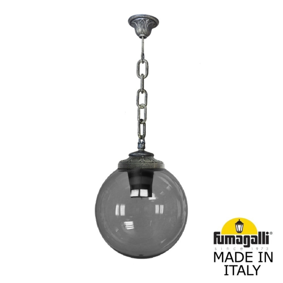 Подвесной уличный светильник Sichem Globe 300 G30.120.000.BZF1R Fumagalli