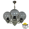 Подвесной уличный светильник Sichem Bisso Globe 250  G25.120.S30.BZF1R Fumagalli (1)