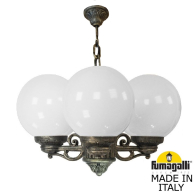 Подвесной уличный светильник Sichem Bisso Globe 250  G25.120.S30.BYF1R Fumagalli