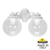 Настенный уличный светильник Porpora Globe 250 G25.141.000.WXF1RDN Fumagalli (1)