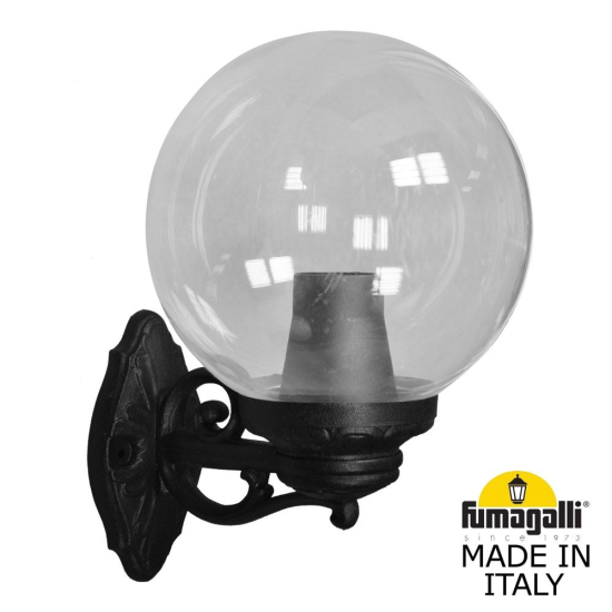 Настенный уличный светильник Bisso Globe 250 G25.131.000.AXF1R Fumagalli