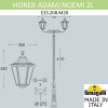 Парковый фонарь Fumagalli Horeb Adam Noemi 2L E35.208.M20.AXH27 (4)