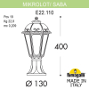 Ландшафтный фонарь Fumagalli Mikrolot Saba K22.110.000.AYF1R (2)