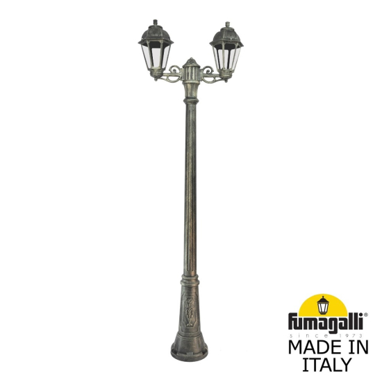 Парковый фонарь Fumagalli GIGI Bisso Saba 2L K22.156.S20.BXF1R
