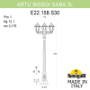 Парковый фонарь Fumagalli Artu Bisso Saba 3L K22.158.S30.WYF1R (5)