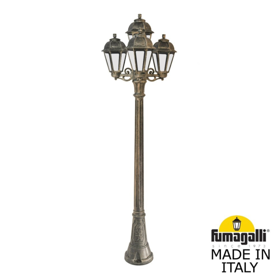 Парковый фонарь Fumagalli Artu Bisso Saba 3+1 K22.158.S31.BXF1R