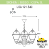 Подвесной уличный светильник Fumagalli SICHEM Cefa 3L U23.120.S30.AYF1R (2)