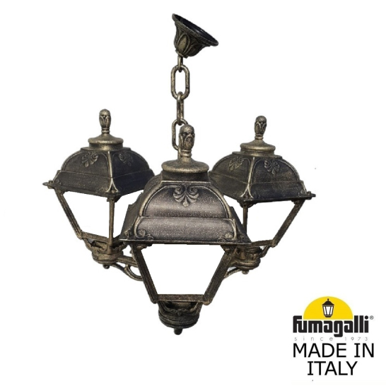 Подвесной уличный светильник Fumagalli SICHEM Cefa 3L U23.120.S30.BYF1R