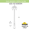 Парковый фонарь Fumagalli GIGI Bisso Cefa 3L DN U23.156.S30.AXF1R DN (4)
