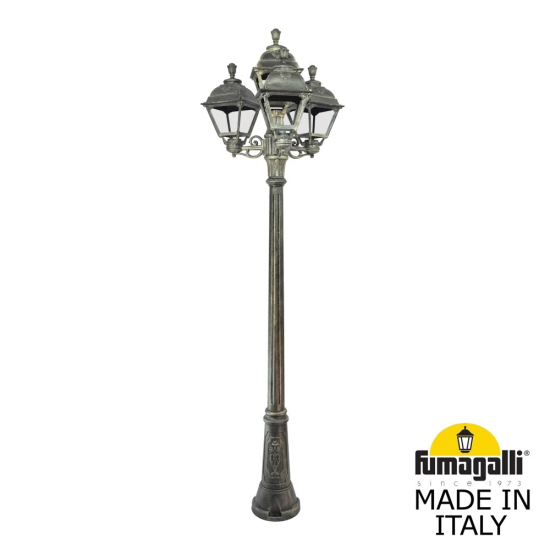 Парковый фонарь Fumagalli GIGI Bisso Cefa 3+1 U23.156.S31.BXF1R